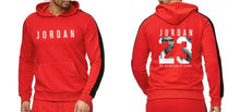 Load image into Gallery viewer, Vestuário de marca de moda masculina agasalho casual sportsuit hoodies dos homens moletom moletom esportiva jordan 23 casaco + calça conjunto
